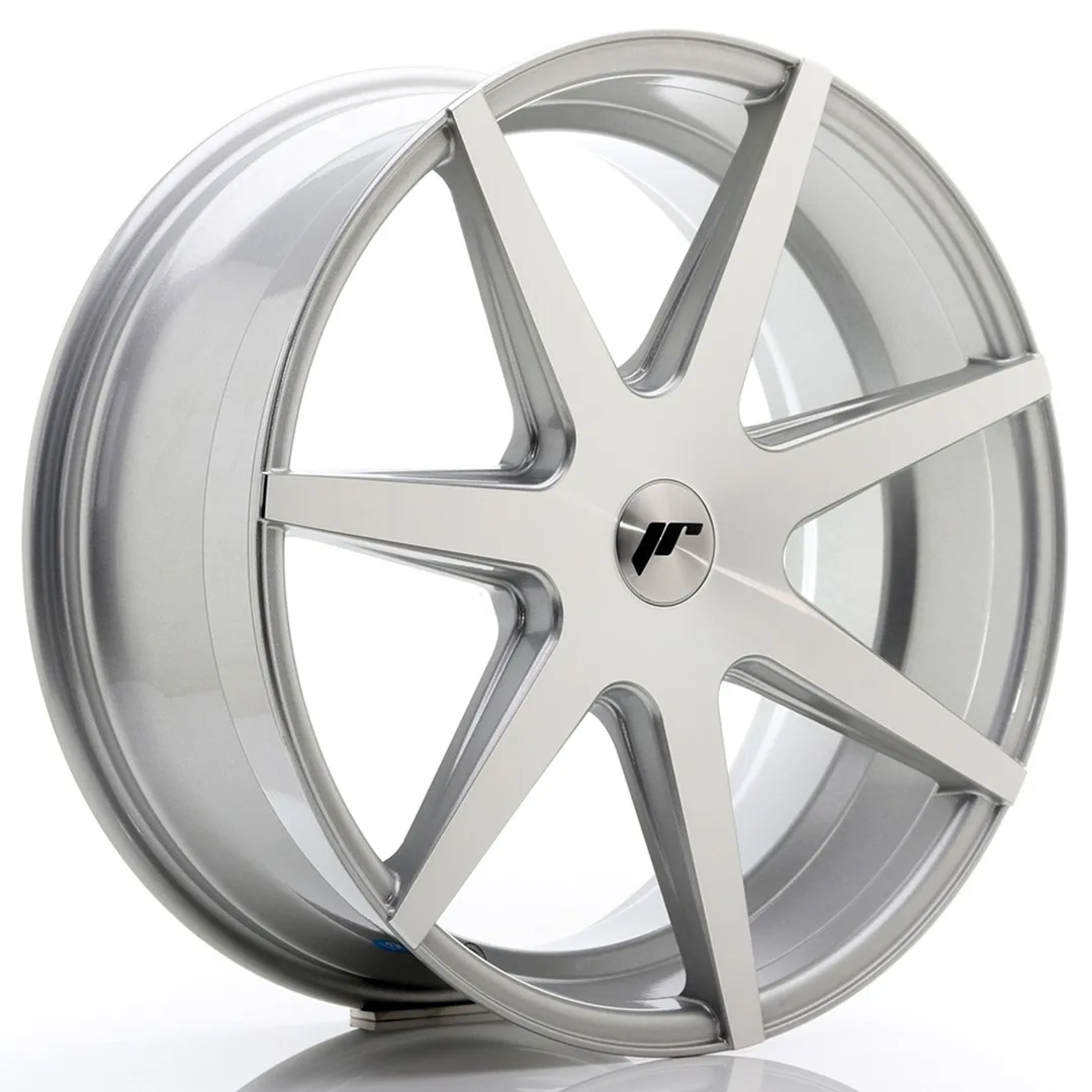 Felg Japan Racing JR20 20x8,5 ET20-40 5H blank sølv maskinert