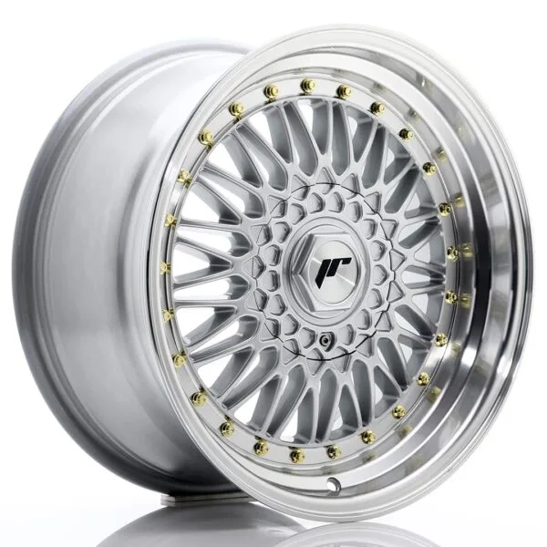 Felg Japan Racing JR9 17×8,5 ET35 5×100/114 sølv med bearbeidet leppe