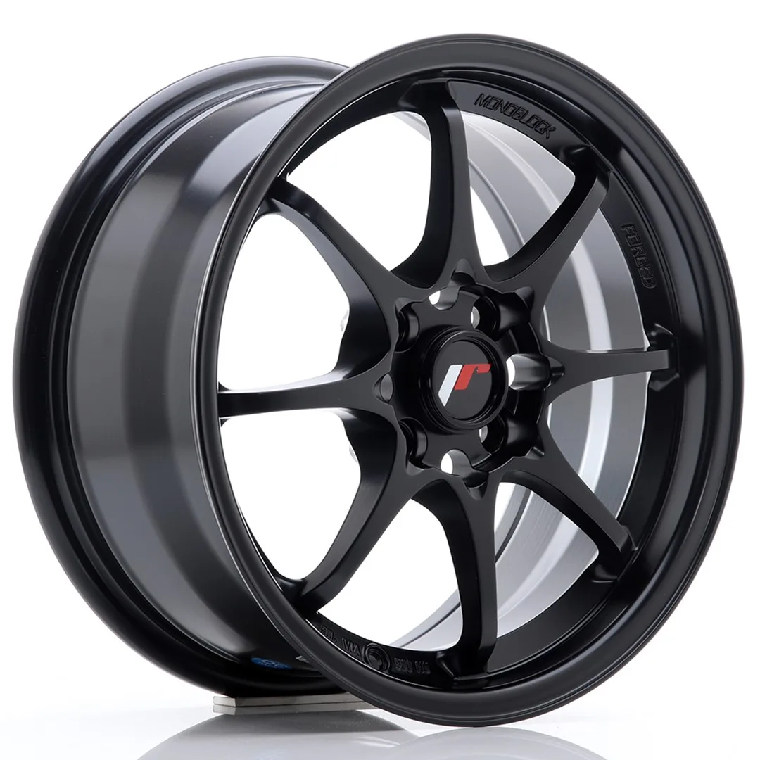 Felg Japan Racing JR5 15x7 ET35 4x100 Matt Sort