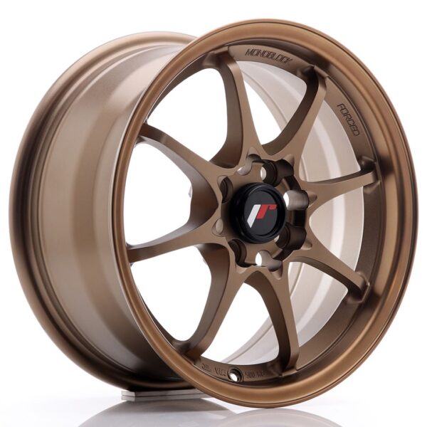 Felg Japan Racing JR5 15×7 ET35 4×100 mørk anodisert bronse
