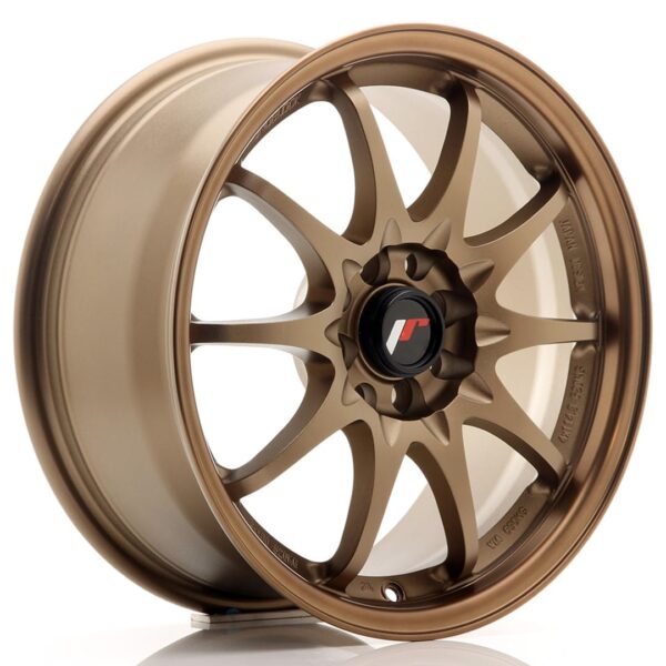 Felg Japan Racing JR5 16×7 ET30 4×100/108 mørk anodisert bronse