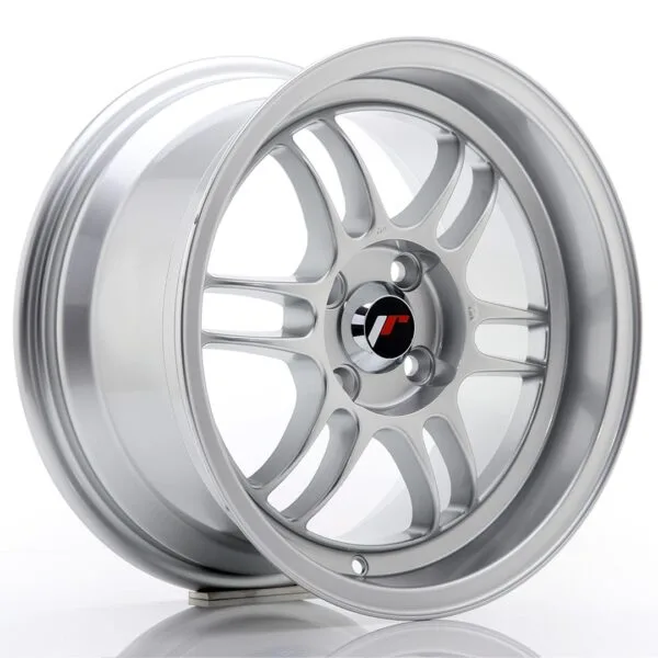 Felg Japan Racing JR7 15×8 ET35 4×100 Sølv