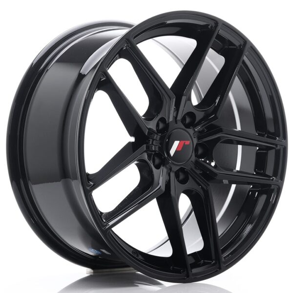 Felg Japan Racing JR25 18×8,5 ET40 5×112 Glans Svart
