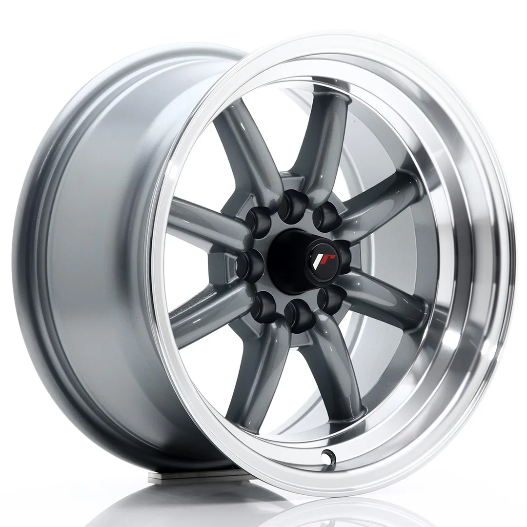 Felg Japan Racing JR19 15x8 ET0 4x100/108 Gun Metal
