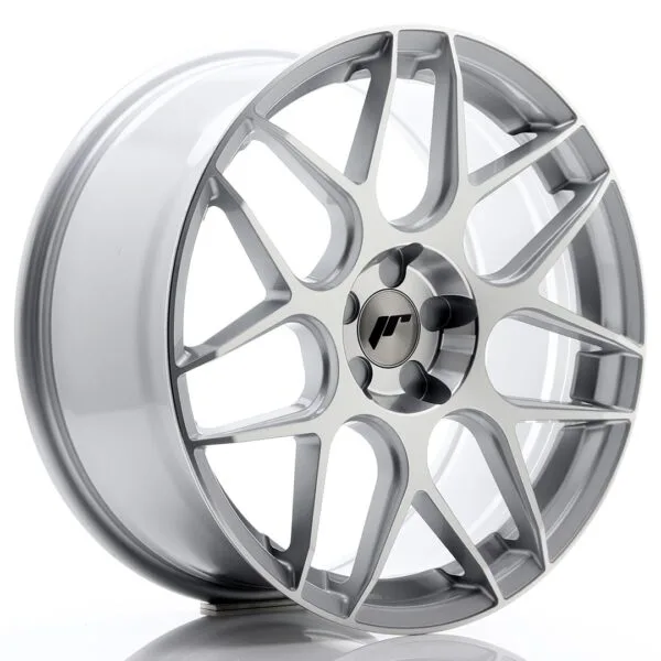 Felg Japan Racing JR18 19×8,5 ET20-42 5H blank sølv maskinert