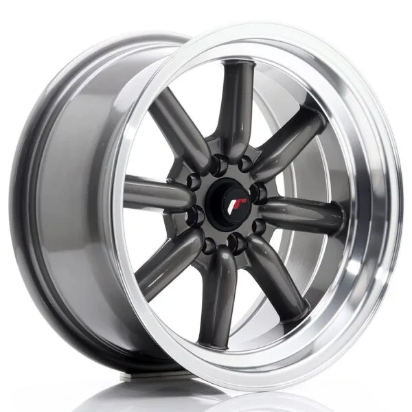 Felg Japan Racing JR19 16×8 ET0 4×100/114 Gun Metal