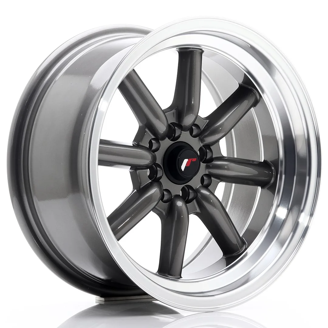 Felg Japan Racing JR19 16x8 ET0 4x100/114 Gun Metal
