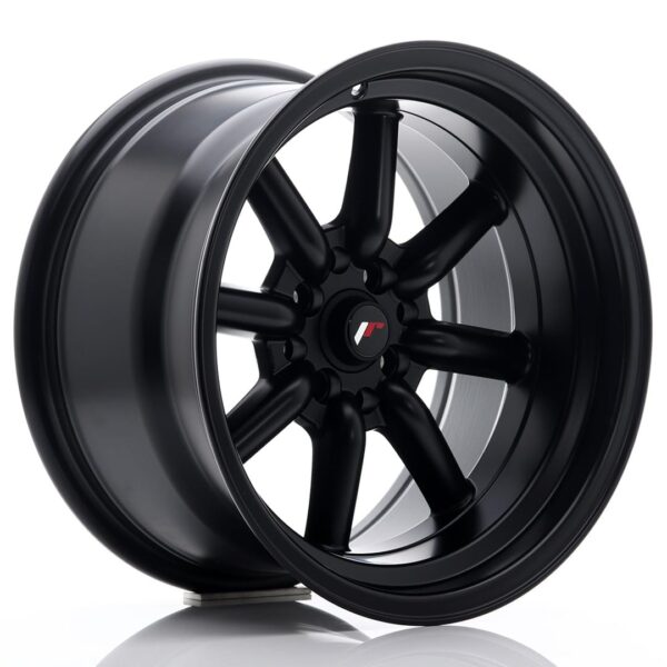 Felg Japan Racing JR19 16×9 ET-15 4×100/114 Matt svart