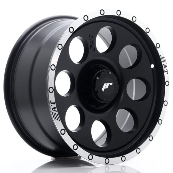 Felg Japan Racing JRX4 18×9 ET0-20 6H BLANK Matt Black med Machined Lip