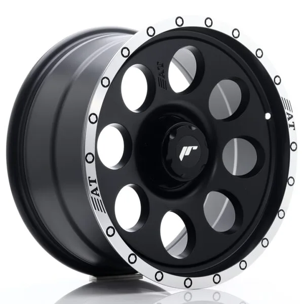 Felg Japan Racing JRX4 18x9 ET0-20 6H BLANK Matt Black med Machined Lip