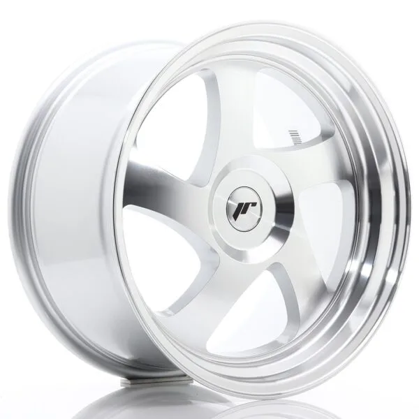 Felg Japan Racing JR15 18x9,5 ET20-40 Blank maskinbearbeidet sølv