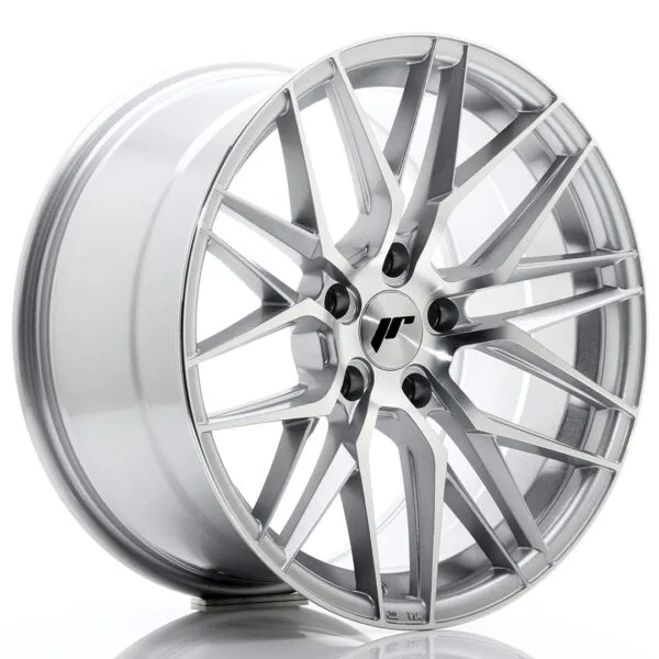 Felg Japan Racing JR28 18×9,5 ET35 5×120 sølvbearbeidet front