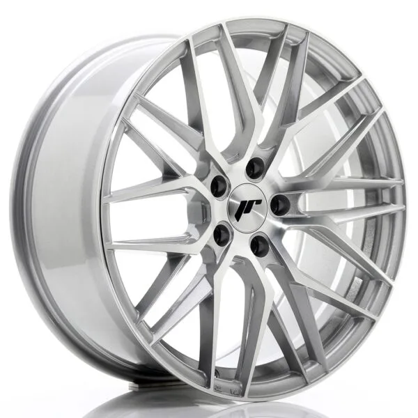 Felg Japan Racing JR28 19×8,5 ET35 5×120 sølvbearbeidet front