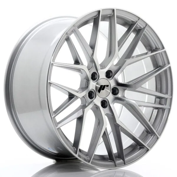 Felg Japan Racing JR28 20×10 ET40 5×112 sølvbearbeidet front