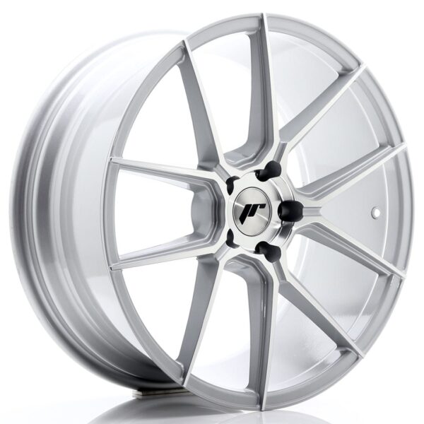 Felg Japan Racing JR30 20×8,5 ET40 5×112 sølvbearbeidet front