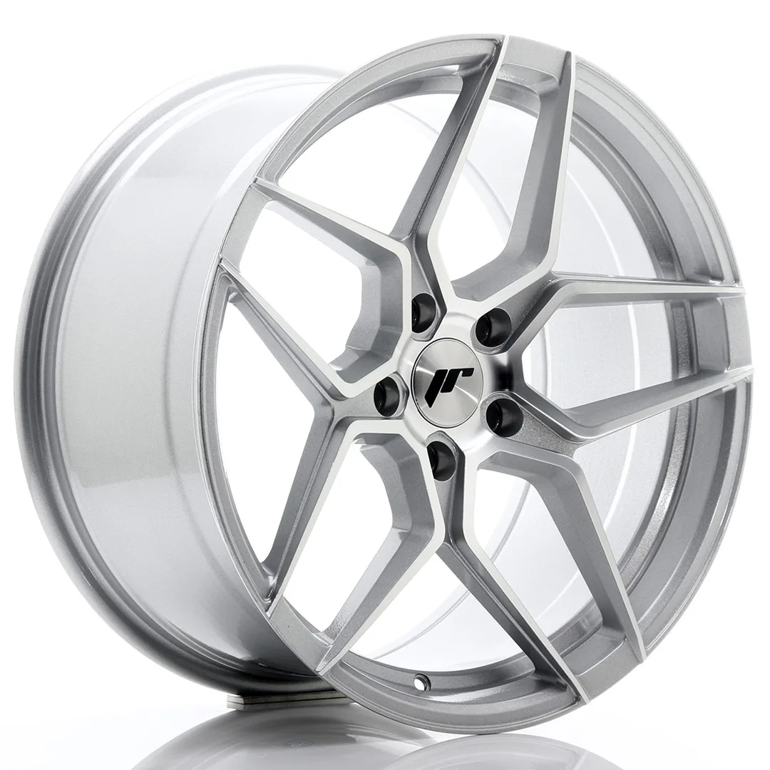 Felg Japan Racing JR34 19x9,5 ET35 5x120 sølvbearbeidet front