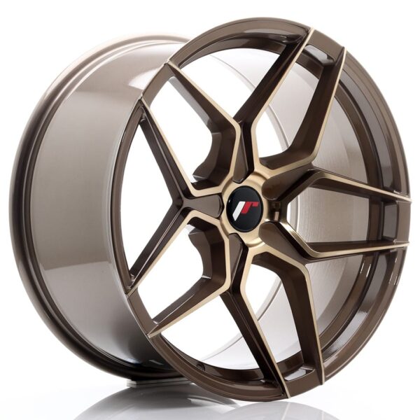 Felg Japan Racing JR34 20×10 ET20-40 5H BLANK Platinum Bronse