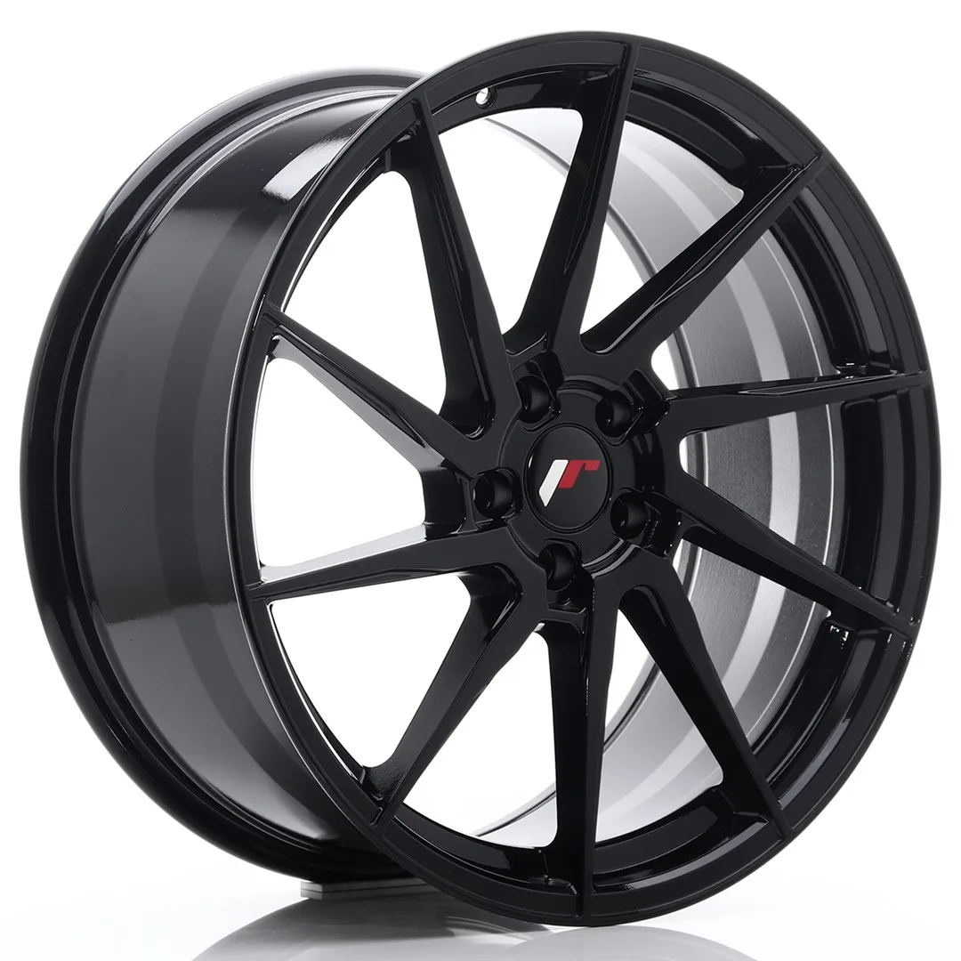 Felg Japan Racing JR36 20x9 ET38 5x112 Glans Sort
