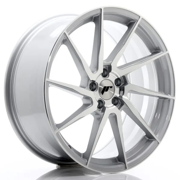 Felg Japan Racing JR36 20×9 ET35 5×120 Sølv børstet ansikt