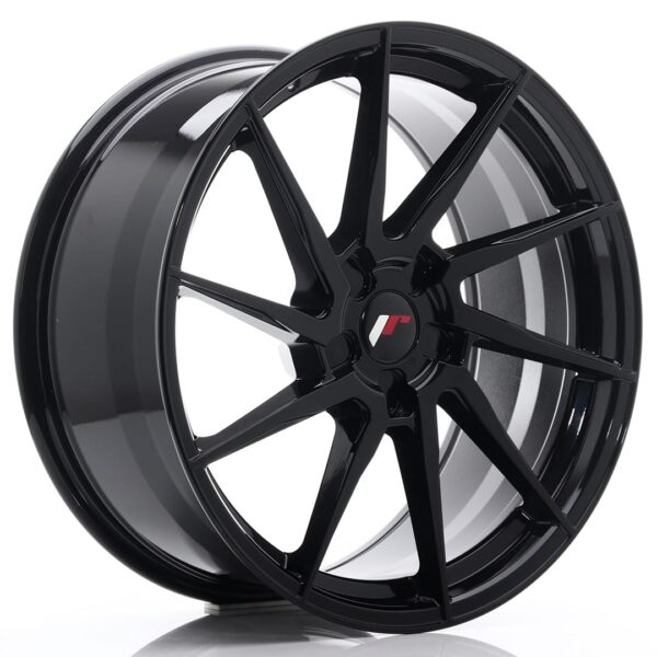 Felg Japan Racing JR36 20×9 ET15-38 5H BLANK Blank svart