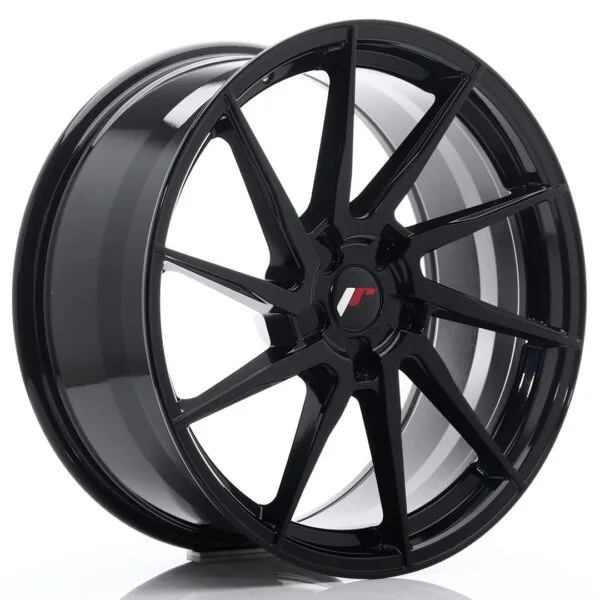Felg Japan Racing JR36 20×9 ET15-38 5H BLANK Blank svart