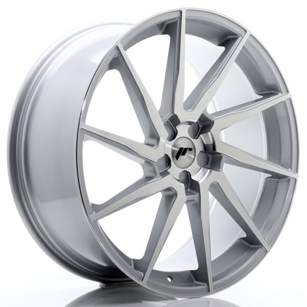 Felg Japan Racing JR36 23×10 ET30-55 5H BLANK Sølv børstet ansikt