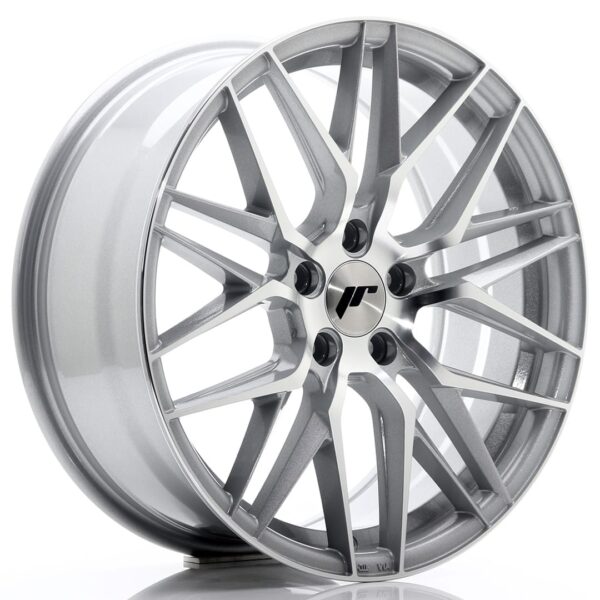 Felg Japan Racing JR28 18×7,5 ET40 5×112 sølvbearbeidet front