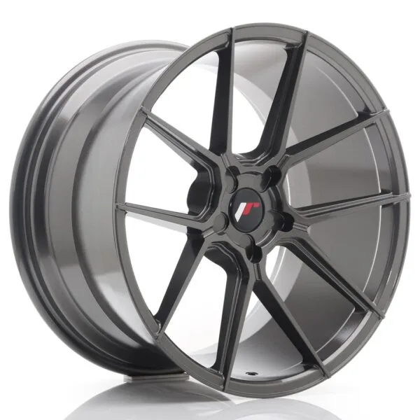 Felg Japan Racing JR30 20×11 ET30-50 5H Blank Hyper Grey