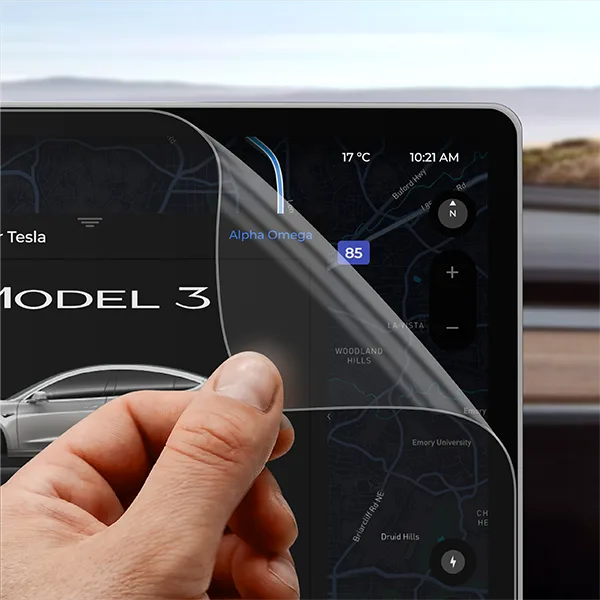 Bil Skjerm Beskyttelse Tesla Model 3 (2017-2023)