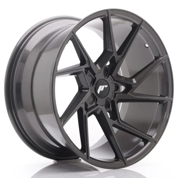 Felg Japan Racing JR33 20×10,5 ET15-30 5H BLANK Hypergrå
