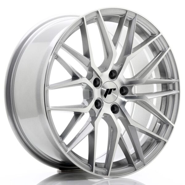 Felg Japan Racing JR28 19×8,5 ET40 5×114,3 sølvbearbeidet front