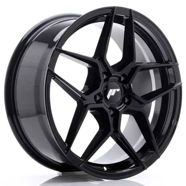 Felg Japan Racing JR34 18×8 ET42 5×112 Blank Svart