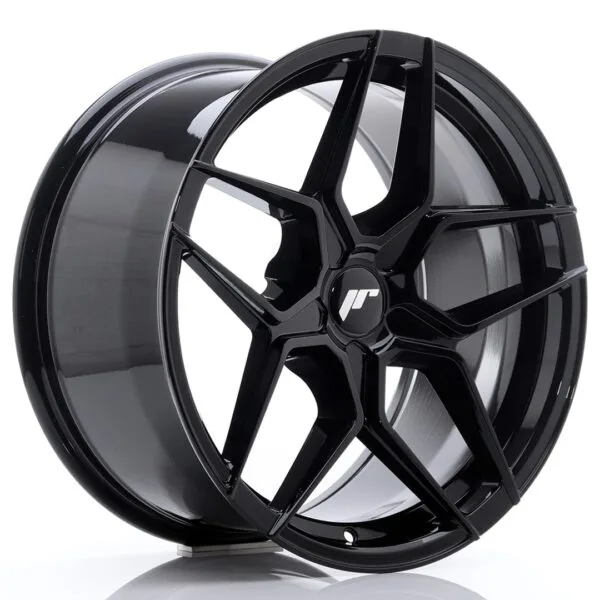 Felg Japan Racing JR34 18×9 ET20-42 5H BLANK Blank svart