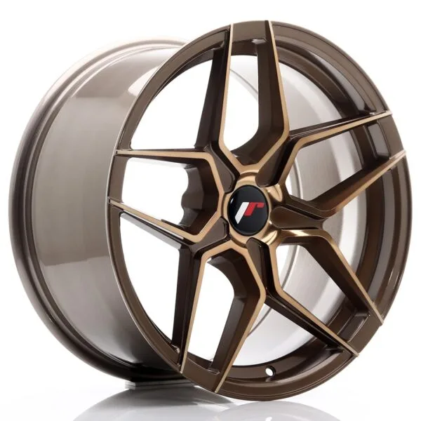 Felg Japan Racing JR34 18×9 ET20-42 5H BLANK Platinum Bronse