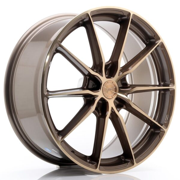 Felg Japan Racing JR37 20×9 ET20-45 5H BLANK Platinum Bronse