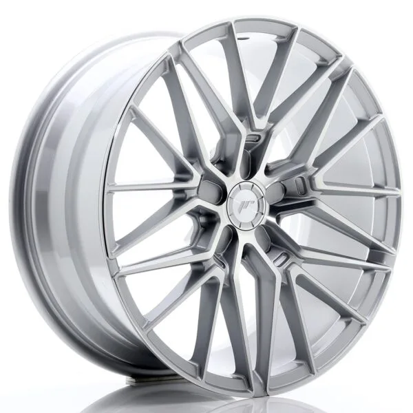 Felg Japan Racing JR38 19×8,5 ET20-45 5H BLANK Sølvbearbeidet front