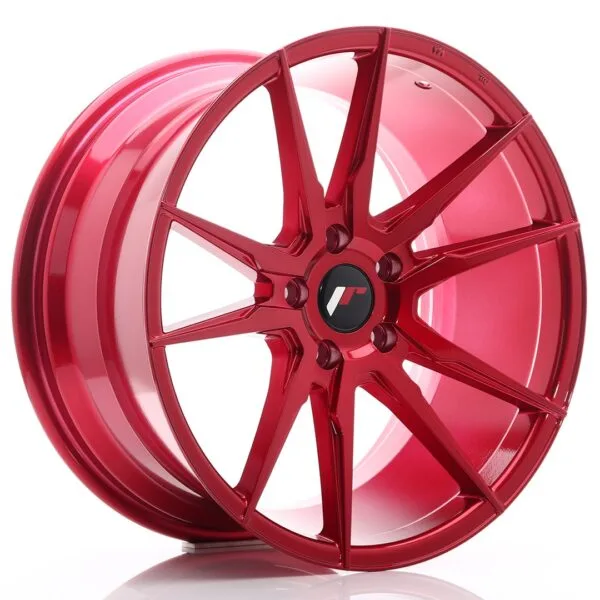 Felg Japan Racing JR21 19×9,5 ET40 5×120 Platinarød