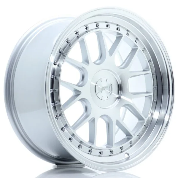 Felg Japan Racing JR40 18×8,5 ET35 5H BLANK Sølvbearbeidet front