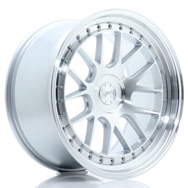 Felg Japan Racing JR40 19×9,5 ET15-30 5H BLANK Sølvbearbeidet front