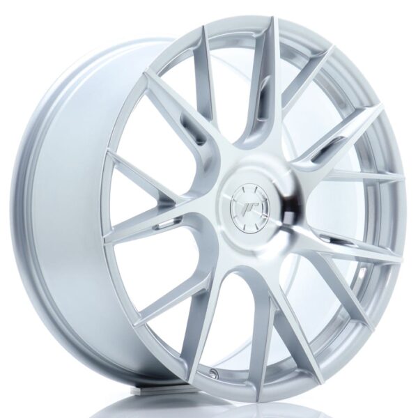 Felg Japan Racing JR42 19×8,5 ET25-45 5H BLANK Sølvbearbeidet front