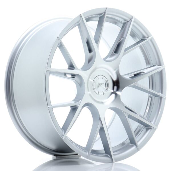 Felg Japan Racing JR42 19×9,5 ET20-42 5H BLANK Sølvbearbeidet front