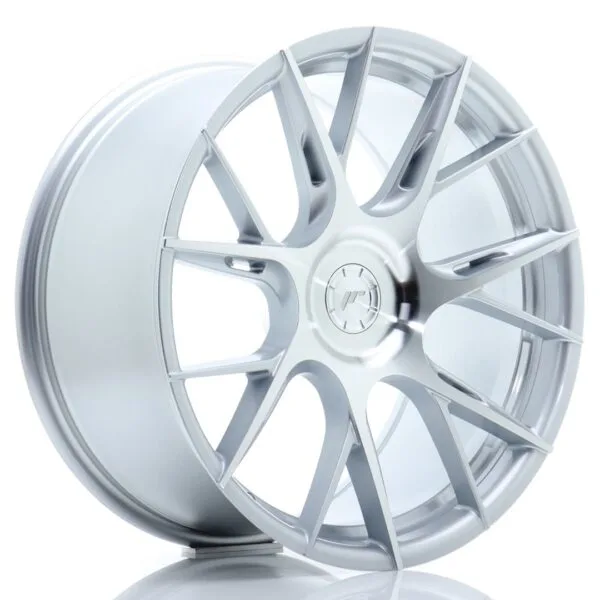 Felg Japan Racing JR42 19×9,5 ET20-42 5H BLANK Sølvbearbeidet front