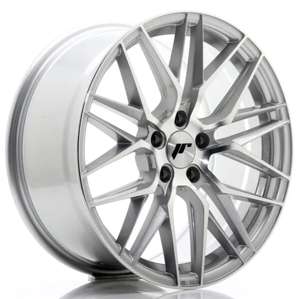 Felg Japan Racing JR28 18×8,5 ET40 5×114,3 sølvbearbeidet front