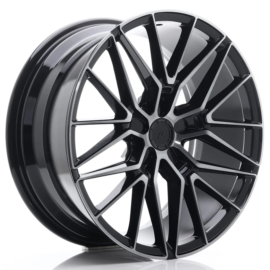 Felg Japan Racing JR38 19x8,5 ET45 5x114,3 Sort børstet med tonet ansikt