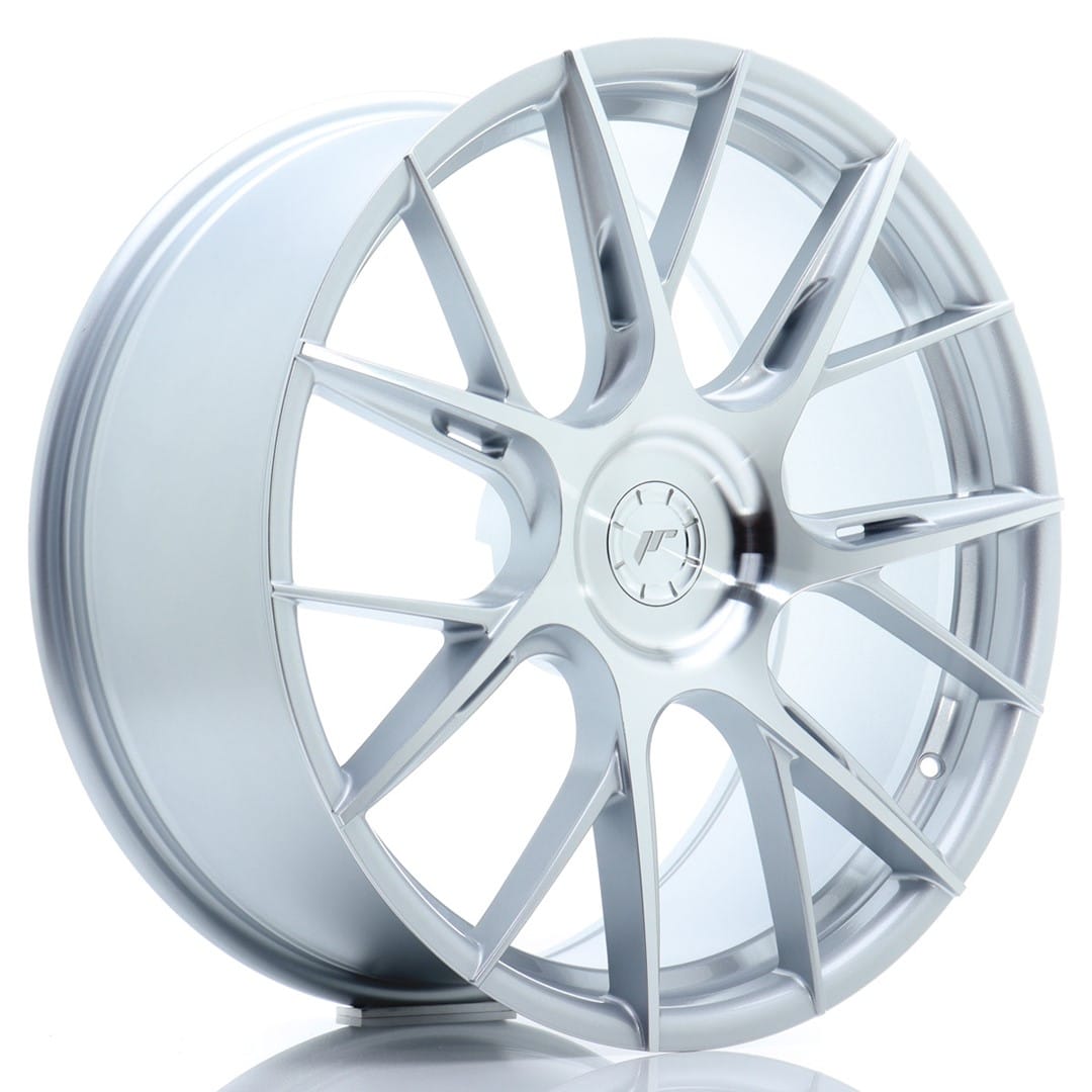 Felg Japan Racing JR42 20×9 ET35-50 5H BLANK Sølvbearbeidet front