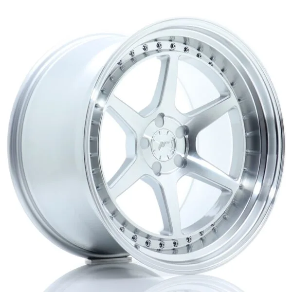 Felg Japan Racing JR43 19×11 ET0-25 5H BLANK Sølv med Machined Face