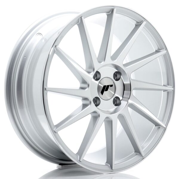 Felg Japan Racing JR22 18×7,5 ET35 4×108 sølvbearbeidet