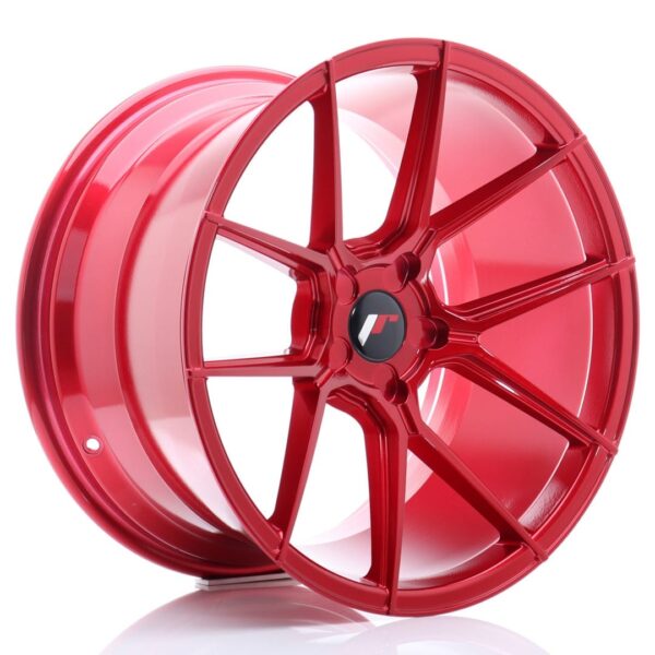 Felg Japan Racing JR30 19×11 ET15-40 5H BLANK Platinarød