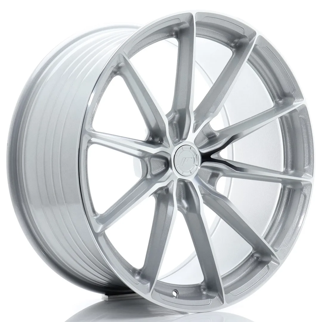 Felg Japan Racing JR37 21x10 ET10-41 5H BLANK Sølvbearbeidet