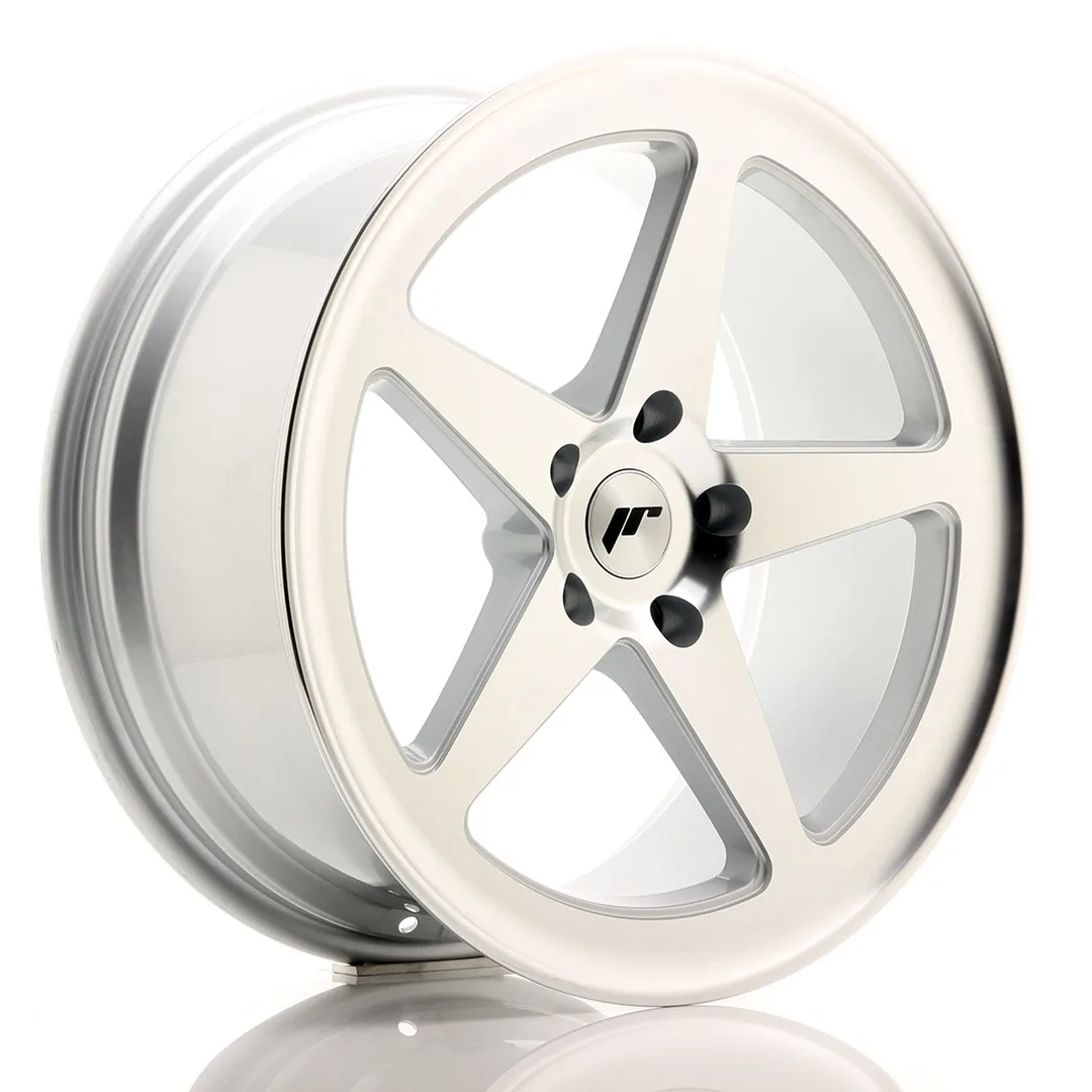 Felg Japan Racing JR24 19x8,5 ET32 5x112 sølvbearbeidet front